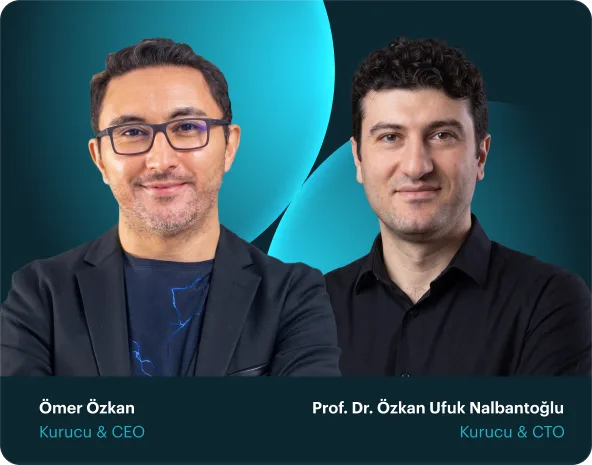ENBIOSIS kurucuları: Ömer Özkan ve Prof. Dr. Özkan Ufuk Nalbantoğlu